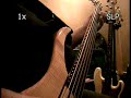 Eu testando o Baixo Peavey Cirrus