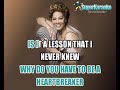HEARTBREAKER-DIONNE WARWICK KARAOKE