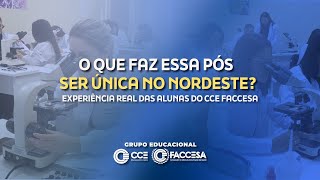 O QUE FAZ ESSA PÓS SER ÚNICA NO NORDESTE? | EXPERIÊNCIA REAL DAS ALUNAS DO CCE FACCESA