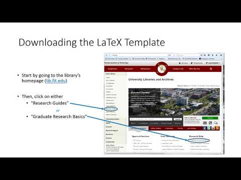 Latex thesis template image