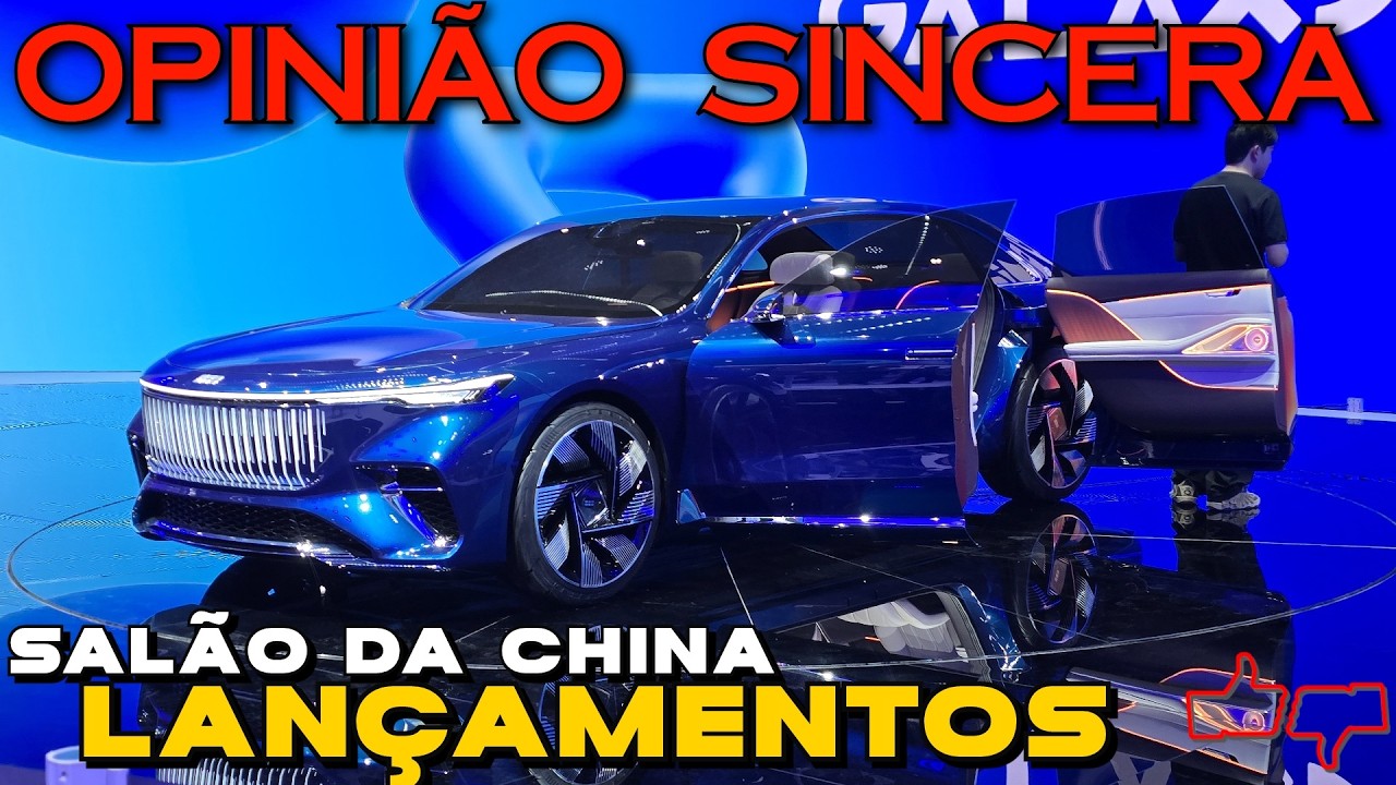 Salão do Automóvel na CHINA: Novidades, LANÇAMENTOS, carros novos que VIRÃO para o Brasil! Conheça