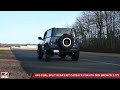 AWE 0FG Dual Cat-Back Exhaust System - Black Tips (Part Number: 3015-33456) AWE 0FG Dual Cat-Back Exhaust System - Black Tips - Bronco 2021+