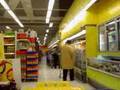 Shopping in a grocery