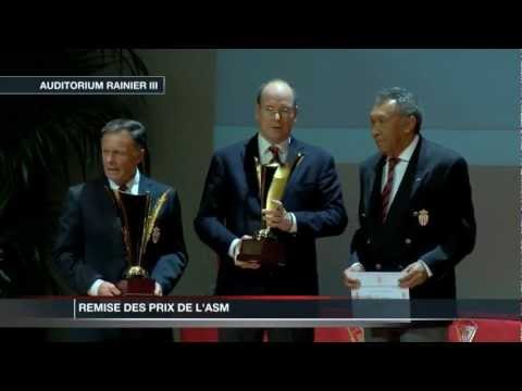 Remise des Prix de l'Association Sportive de Monaco à l'Auditorium Rainier III