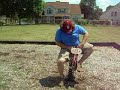 tim on motrocycle