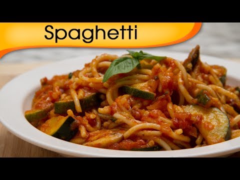Spaghetti In Marinara Sauce – Main Course Noodles Recipe By Ruchi Bharani