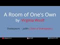 Download Video Streaming A Room Of One S Own Summary In