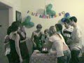 espírito sopra velas em aniversário