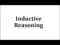 Inductive Reasoning