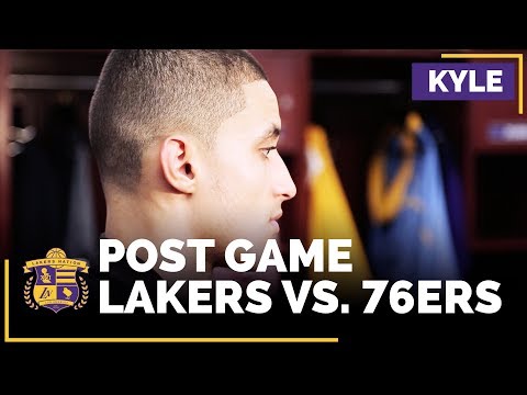 Video: Kyle Kuzma After Career-High Night, Lonzo Ball's Confidence