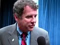 Sen. Sherrod Brown talks to Max Blumenthal