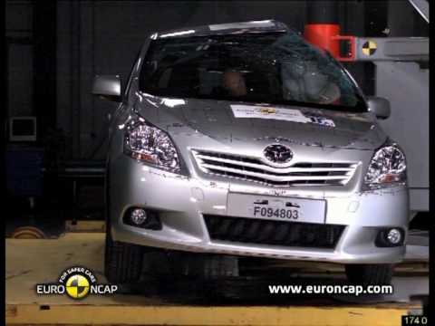 Crash Test New Toyota Verso 2010