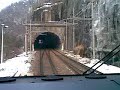 Tunnel del Sempione portale sud su una Br 185 Bls Cargo