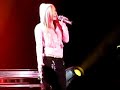 Avril concert last song \"Sk8er Boi\" in Regina