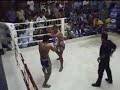 Tiger Muay Thai Fighter, Robert \"Terminator\" Elbow Knock-out