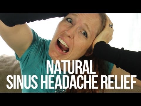 how to cure sinus headache