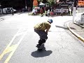 dropando a ladeira da ilha porchat de longboard durante o Radicais da Ilha...Lucas Inke Longboardercamera by Rodrigo Quaresma