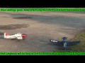 Parkzone Corsair and Trojan flying in formation.  Almost mid air hits a few times