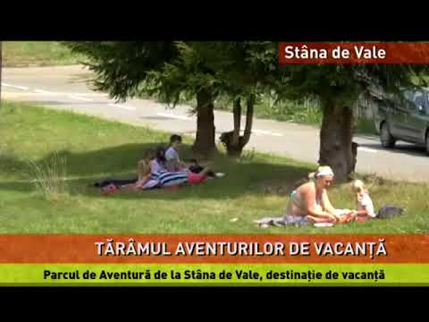 Parcul de Aventură de la Stâna de Vale, tărâmul vacanței