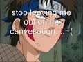 Naruto chat (based on real chat w/ my bffs)