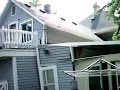 Partial House Collapse From Gas Explosion