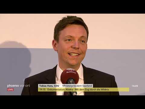 Pressekonferenz im Anschluss der Konferenz der Regier ...