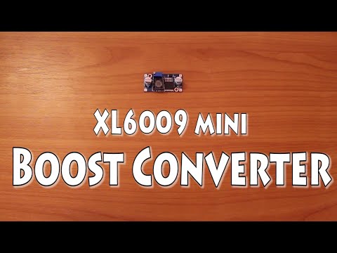 XL6009 mini Boost Converter from banggood