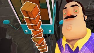 ЗАЧЕМ СОСЕДУ БАШНЯ ИЗ КОРОБОК? • Hello Neighbor |5| Привет сосед полная версия Акт 3.