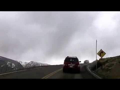 Trail Ridge Road, Rocky Mountain National Park Time Lapse Drive