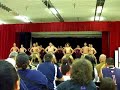 maori group from london, performing at nanakuli high school on oahu, hi.