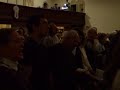 a brief clip of the 2007 performance of the interfaith choir of derry, nh performing at the hampstead congregational church on saturday, december 8th. 

mother can be seen at the right of the stage, while the usual suspects can be seen in the audience when panning...the camera that is, not us suspects. 

merry christmas all!!!