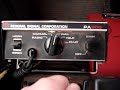 Federal Signal PA300 Siren Demo