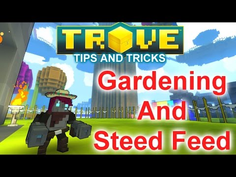 how to harvest in trove