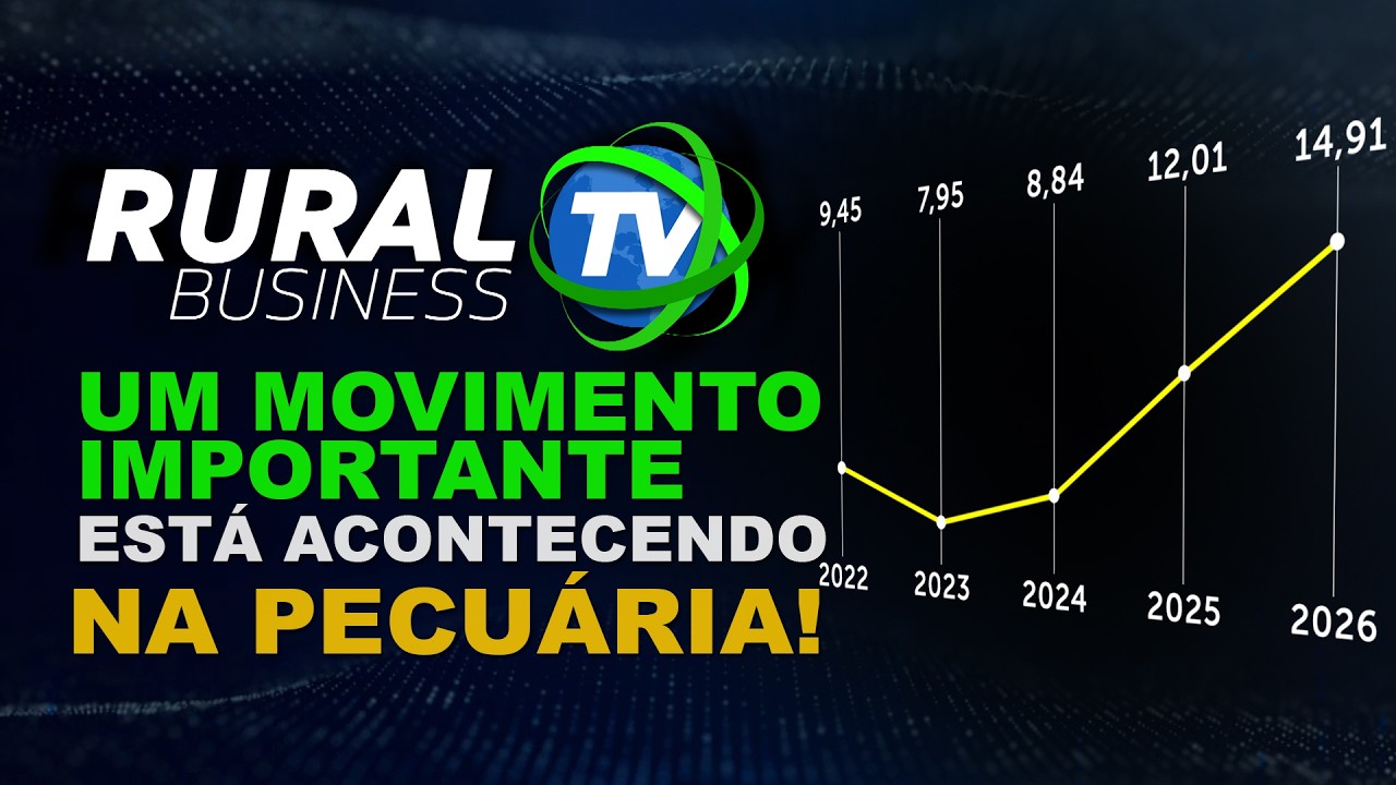 UM MOVIMENTO IMPORTANTE ESTÁ ACONTECENDO NA PECUÁRIA!