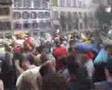 Kissenschlacht Freiburg 1/3 (Flashmob, Augustinerplatz)
