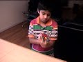 Varun Chandrasekar doing Rubik\