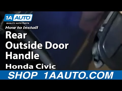 how to take off ek door handle