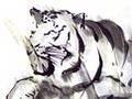 Sumi-e Drawing Video Tiger 2