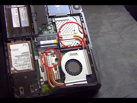 how to clean a laptop fan