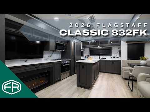 Thumbnail for 2026 Flagstaff Classic Travel Trailers 832FK Video