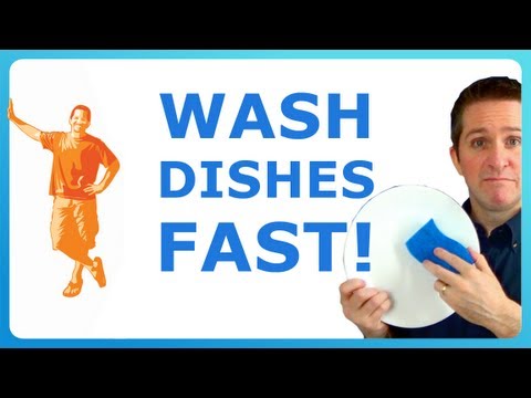 how to do dishes without a dishwasher