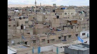 الزرقاء : مداخل مخيم الزرقاء تعاني من سوء التنظيم