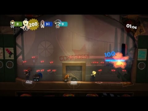 littlebigplanet2 - LittleBigPlanet 2 4-Player Minigames Basketball PlayStation 3 ---- Chris McGregor http://www.youtube.com/ChrisGMcG http://www.twitter.com/ChrisGMcG http://ww...