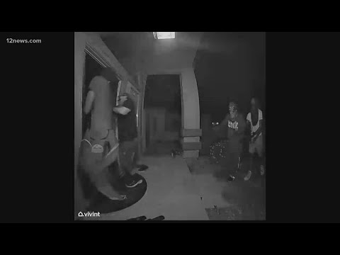 WŁAMANIE DO DOMU W PHOENIX Z SZYBKĄ UCIECZKĄ