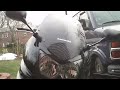 Ninja 650R Blacked Windscreen