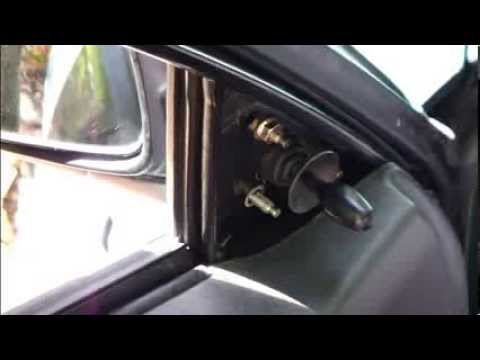 How to replace side mirror All parts Toyota Corolla. Years 1995 to 2001.