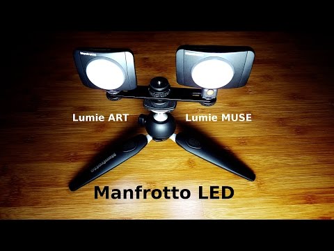 Click aici pentru vizualizare Comparatie lampi Manfrotto LED Lumie ART si MUSE Comparatie lampi Manfrotto LED Lumie ART si MUSE