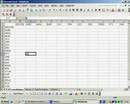 Theory of Finance Tutorial One ...