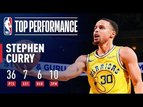 Video: Stephen Curry GOES OFF Connecting On 10 3PM | February 21, 2019