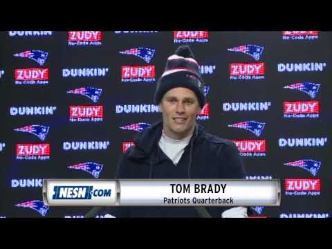 Video: Tom Brady Week 16 Patriots vs. Bills Pregame Availability
